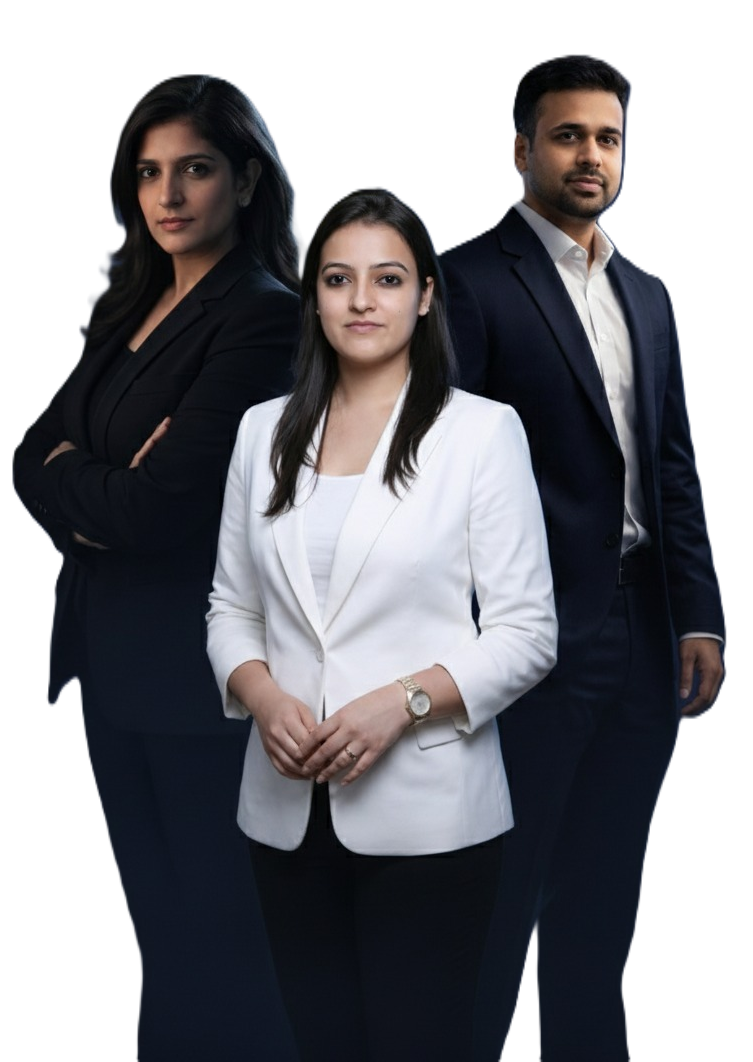 AI Growth Campus Founders - Ritika, Ishan, Shivika